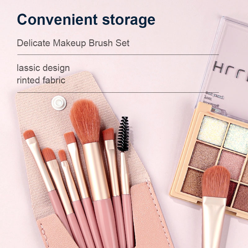 8-14-teiliges Make-up-Pinsel-Set, Mini-Puder-Rouge, Lidschattenpinsel, professioneller, loser Foundation-Make-up-Aufkleber_voghion.com