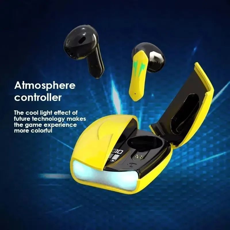 35 Pro Scissor-Door Bluetooth Headphones TWS Wireless Gaming_voghion.com