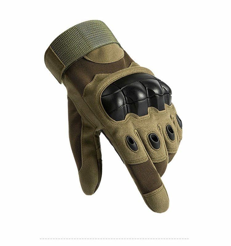 Tactical gloves men's ZS002 outdoor non slip protection wear resistant half finger special military fans riding combat gloves_voghion.com