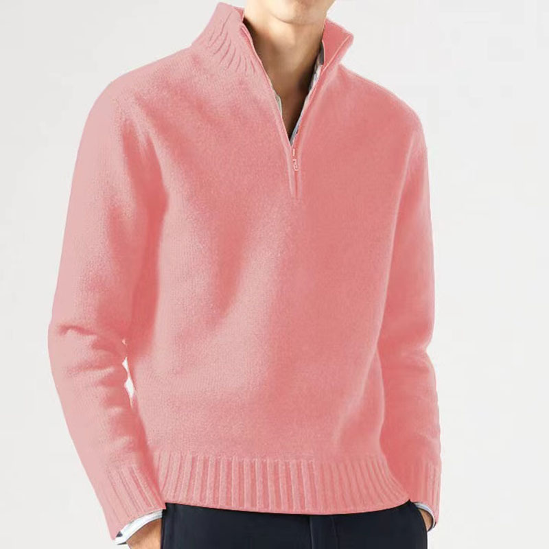Zipper Jumper Männer Weiße Pullover Herbst Winter Frühling Pullover Pullover Jumper Elegante Streetwear Y2k Tops Kurze Jumper_voghion.com