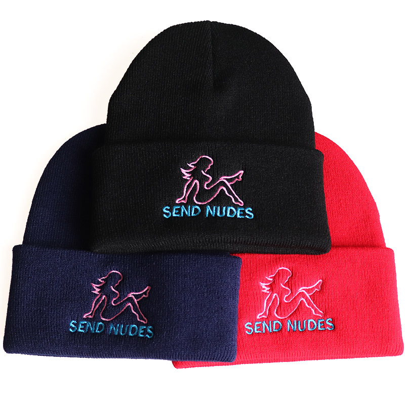 Neue schwule und lesbische bunte Liebe-Stickerei-Strickmütze, Pullover-Mütze, Wollmütze, Hip-Hop-Mütze_voghion.com