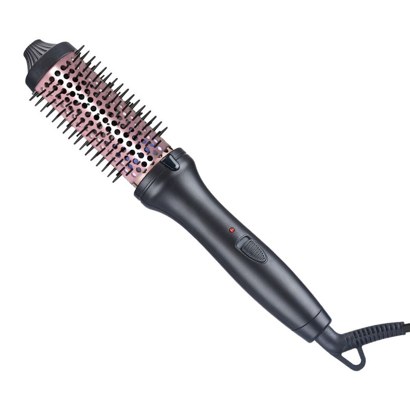 TK Electric Volumizing Hair Styling Spazzola Lisciante Ferro da Stiro Strumento Arricciacapelli Alta Corona Non Dannoso Accettato_voghion.com