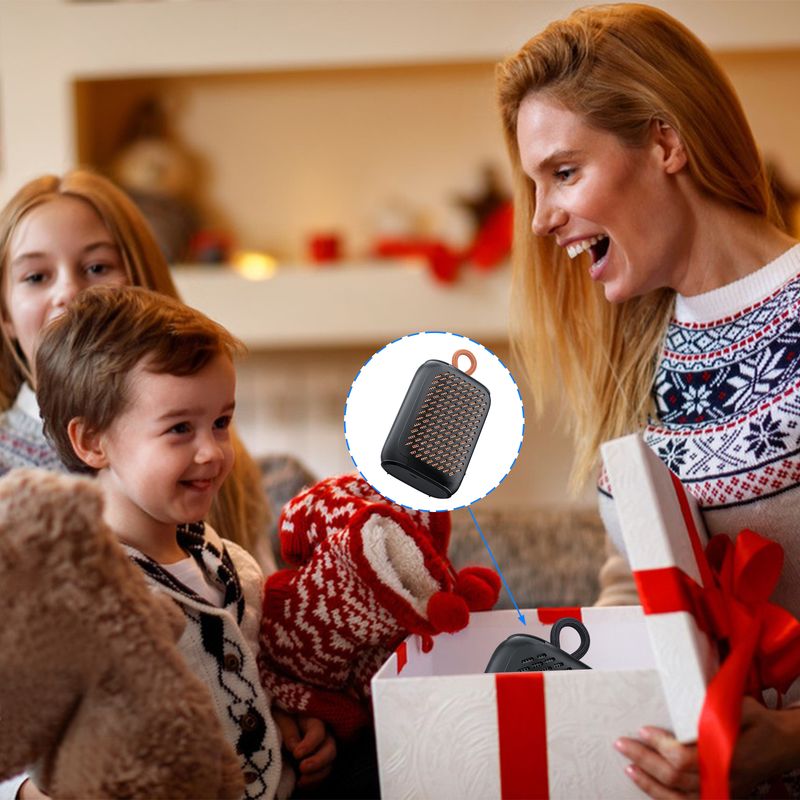 WISE TIGER Q06P Mini Portable Bluetooth Speaker Big Sound Punchy Bass 12H Play Time Dual Pairing IPX7 Waterproof for_voghion.com