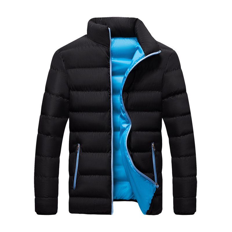 Kleidung Laufen Herren Mantel Winter Neue Stehkragen Daunen Baumwolle Jacke_voghion.com
