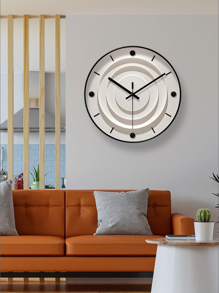 Yipula 7028 Wanduhr für Wohnzimmer, modern, einfach, kreativ, modisch, leise, für Schlafzimmer, Zuhause_voghion.com