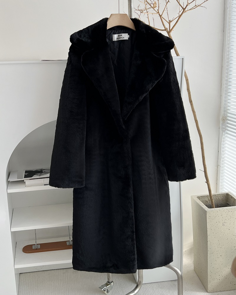 Women's Clothing autumn and winter mink coat women's mid length autumn and winter mink velvet coat large size plus cotton thick_voghion.com