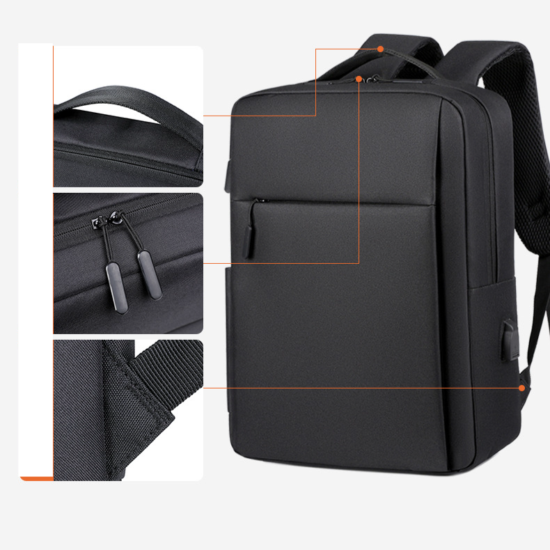 Computer Bag Backpack Senior Sense Men's Fashion 16 Inch Backpack Large Capacity Waterproof Backpack Backpack_voghion.com