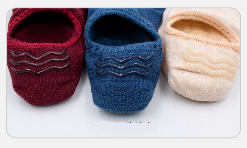 Shoe Accessories Men's Boat Socks Spring And Summer Short Socks Shallow Mouth Non Slip Heel Invisible_voghion.com