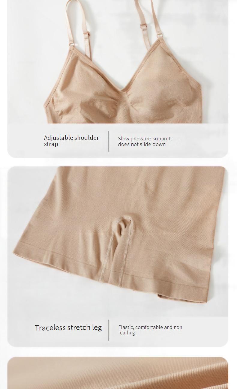 Nahtloser Shapewear-Bodysuit – Bauchkontrolle mit hoher Taille und Po-Lifting, schlankmachender Ganzkörper-Bodysuit mit Riemchen (Übergröße XXXL, Schwarz/Haut/Kaffee)_voghion.com