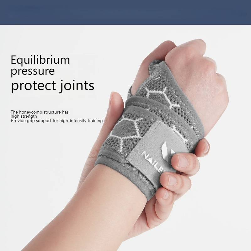 Tutore di supporto per il polso a compressione traspirante per uomini e donne - Fascia da polso sportiva regolabile per palestra, corsa, sollievo da tendinite e sindrome del tunnel carpale_voghion.com