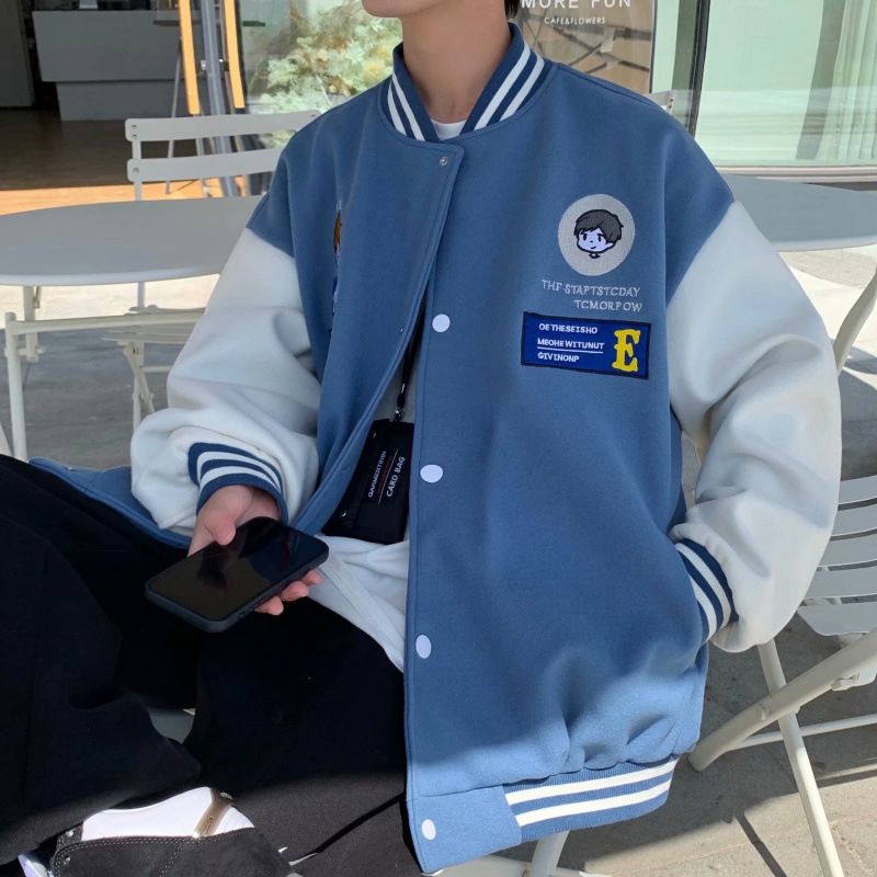 Piumino corto da uomo streetwear con collo alto, piumino d'oca bianco di prima qualità da 460 g, vestibilità oversize, antivento e caldo cappotto invernale_voghion.com