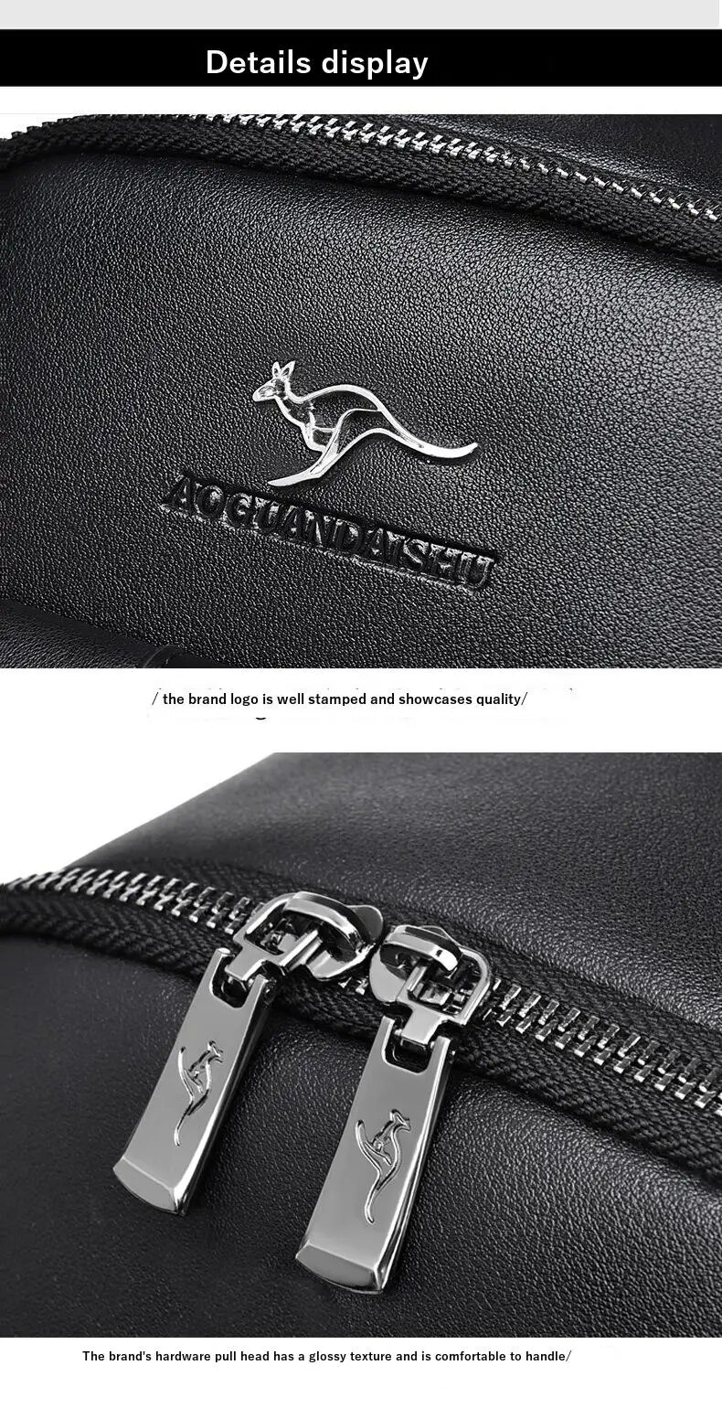 Bolso de pecho para hombre, bandolera, informal, de negocios, de moda, para colgar, mochila pequeña, novedad de 2023_voghion.com