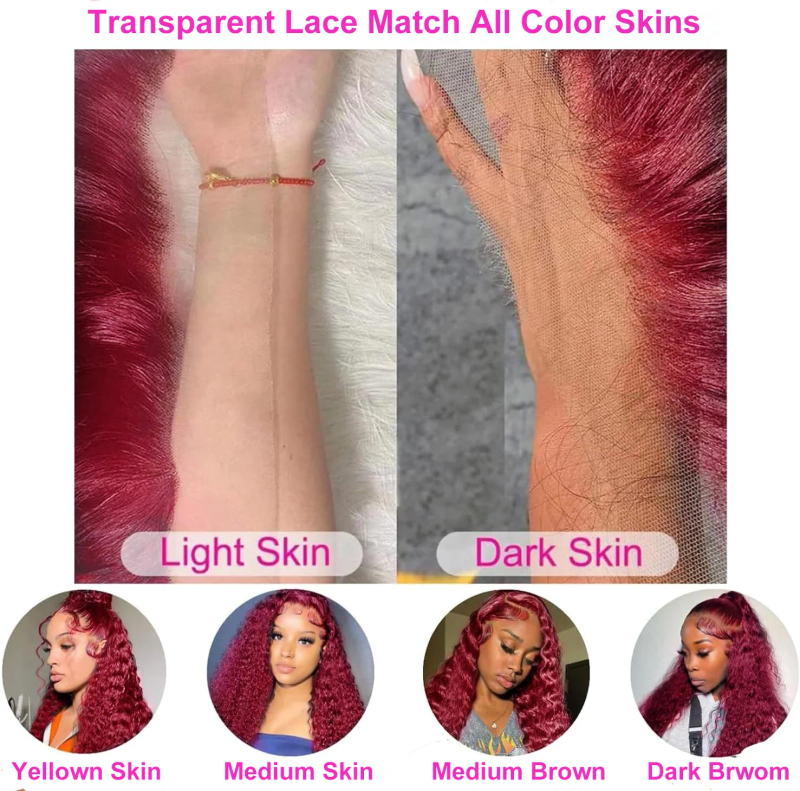 Brazilian Deep Wave Bob Wig 13x4 Lace Frontal Human Hair Short Curly Preplucked Baby Hair_voghion.com