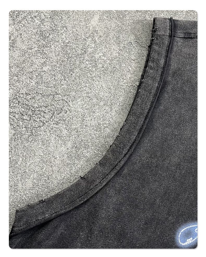 Batik Edged Vest Men's Vest Patch Splicing Printing Washing Water Retro Sleeveless T-shirt_voghion.com