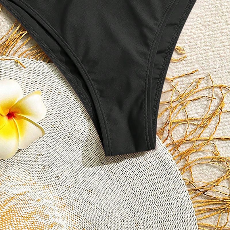 Außenhandel Bademode Neue Europäische Und Amerikanische Sexy Bikini Einfarbig Strand Badeanzug Weibliche Dreieck Bikini Badehose_voghion.com