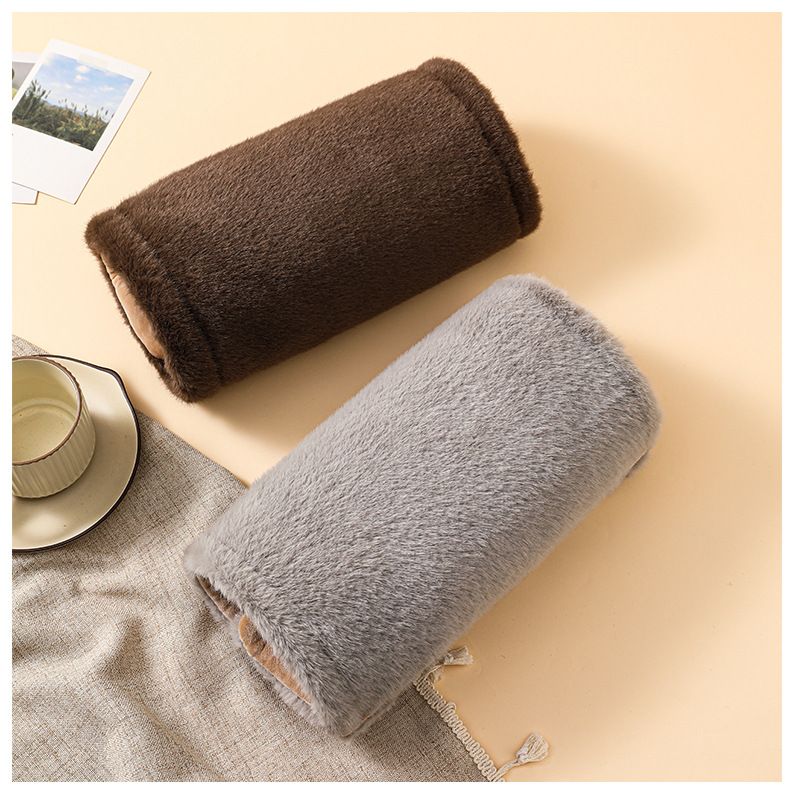 USB Hand Warmer Pocket - Soft Fleece Heating Pad For Women & Men, Portable Fast Heating, Ideal For Cold Weather, Office & Travel_voghion.com