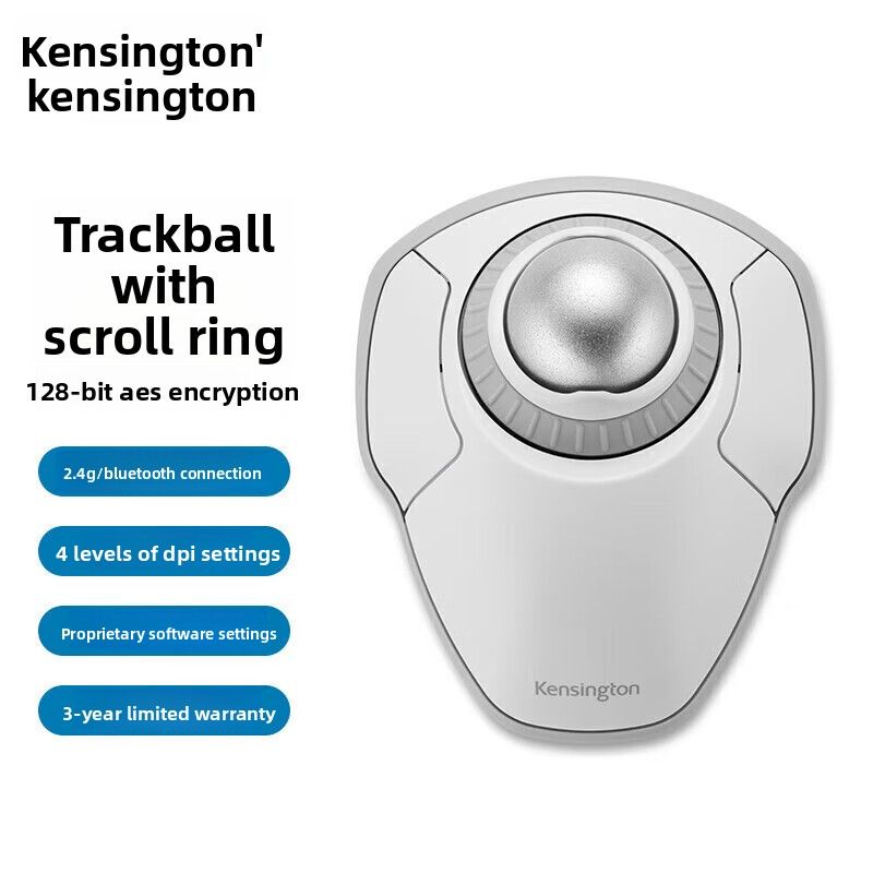 【Alta qualità】 Mouse trackball wireless Kensington K64325/K64327/K70992_voghion.com
