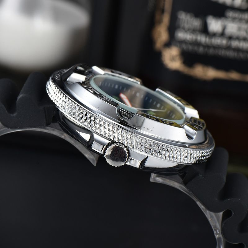 Orologio con fibbia ad ago in silicone e acciaio inossidabile al quarzo da uomo d'affari del 2023 nuovo_voghion.com