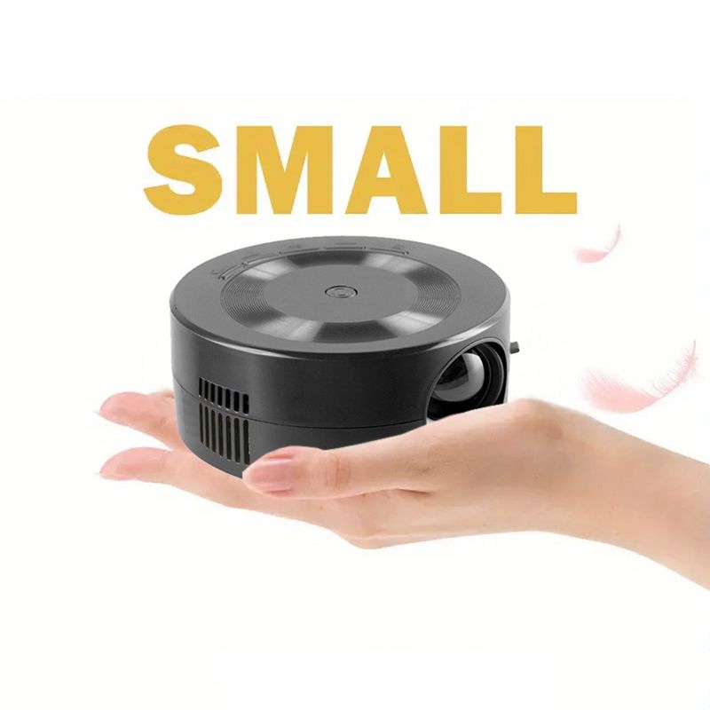 YT200, proiettore portatile portatile con funzione schermo, altoparlante integrato, 1080p, per Android, mini proiettore per telefono_voghion.com
