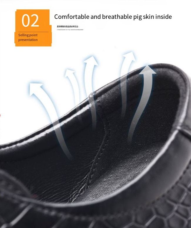 Spring new business dress shoes men's leather casual men's shoes big head thick sole real cowhide commuter shoes_voghion.com