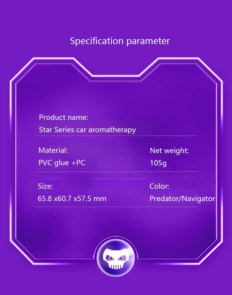 Star Mini Traveler Car Fragrance Car Perfume Adornment Adornment Adornment Adornment Adornment Adornment Long-lasting Light Fragrance_voghion.com