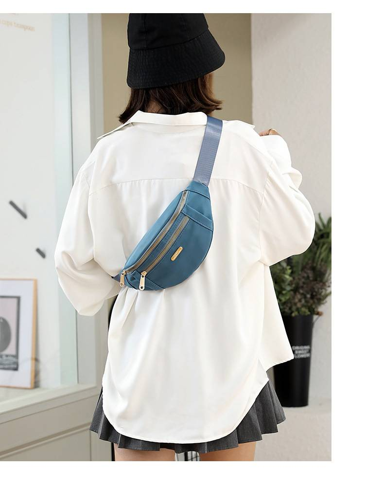 Geantă de umăr cu temperament Joker de buzunar pentru femei, coreeană, casual, Oxford, din pânză, cu mai multe straturi, pentru schimbarea telefonului mobil, crossbody_voghion.com