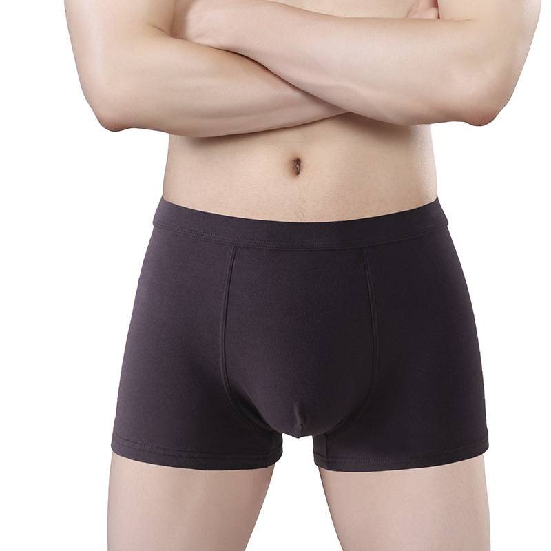 Men's Underwear Boxer Briefs Loose Breathable Plus Size Fat Men High Waist Boxer Briefs For The Elderly_voghion.com