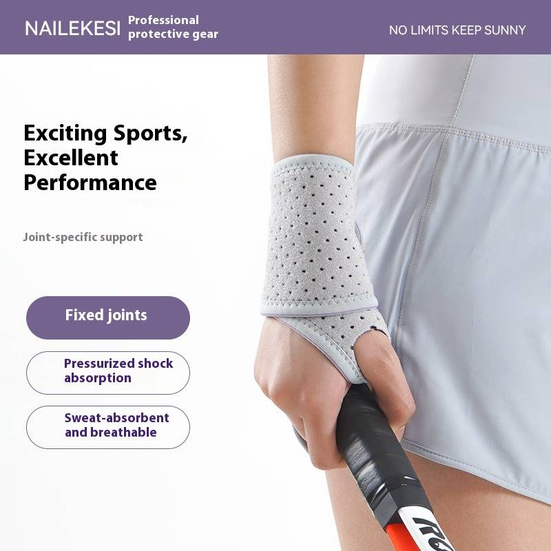Adjustable Compression Wrist Wrap For Gym, Sports & Injury Support - Breathable & Sweat-Wicking For Men & Women_voghion.com