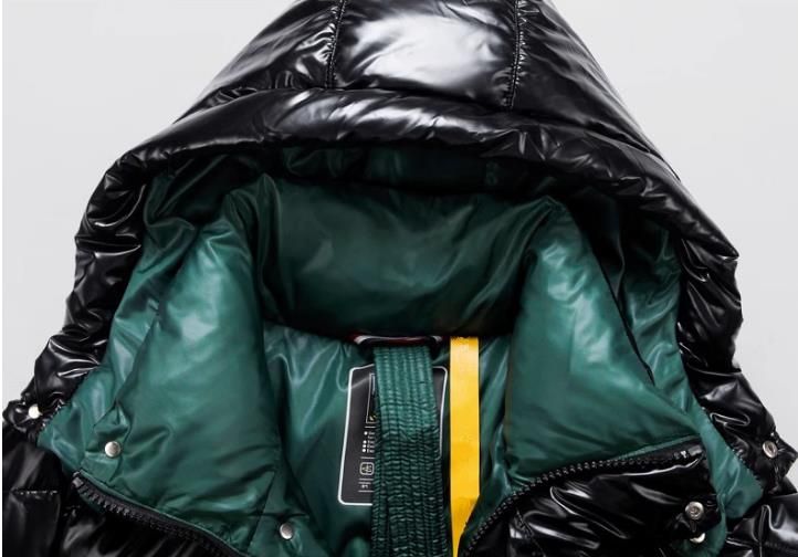 2026 High Quality Fashion Wintercoat Men 90% White Duck Down Polished Surface Windproof Waterproof Thicken Warm Zipper Hooded Down Jacket_voghion.com