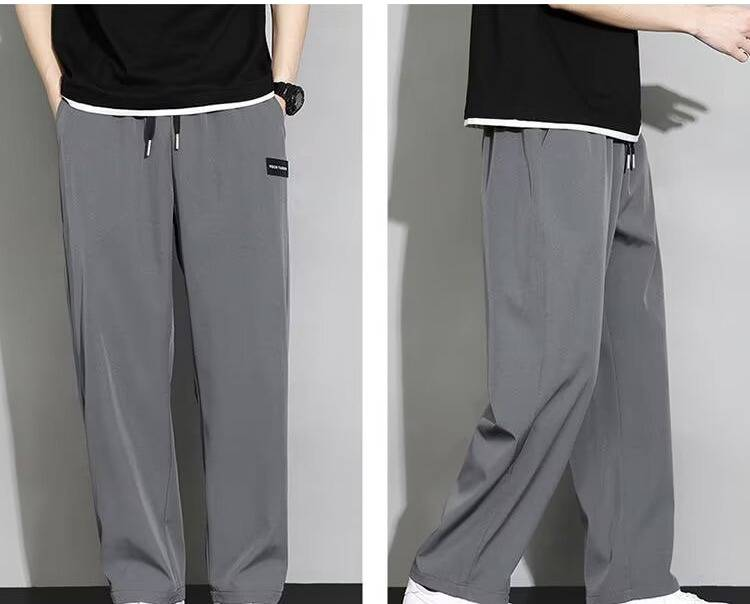 Pantaloni cargo retrò da uomo ad asciugatura rapida – Pantaloni streetwear oversize in poliestere traspirante (M-5XL) – Vestibilità ampia ispirata agli esploratori urbani_voghion.com