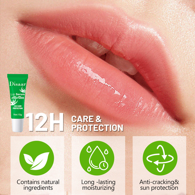 aloe lipstick Disaar can moisturize lips and prevent dry cracks for a long time_voghion.com