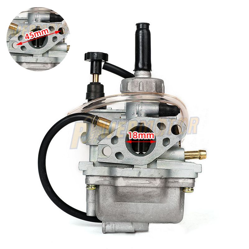 Carburador de motocicleta de 8 mm, nuevo colector de admisión con carburador para Suzuki LT80 LT 80 Quadsport Quad, reemplazo de ATV 1987-2006 1988-1995_voghion.com