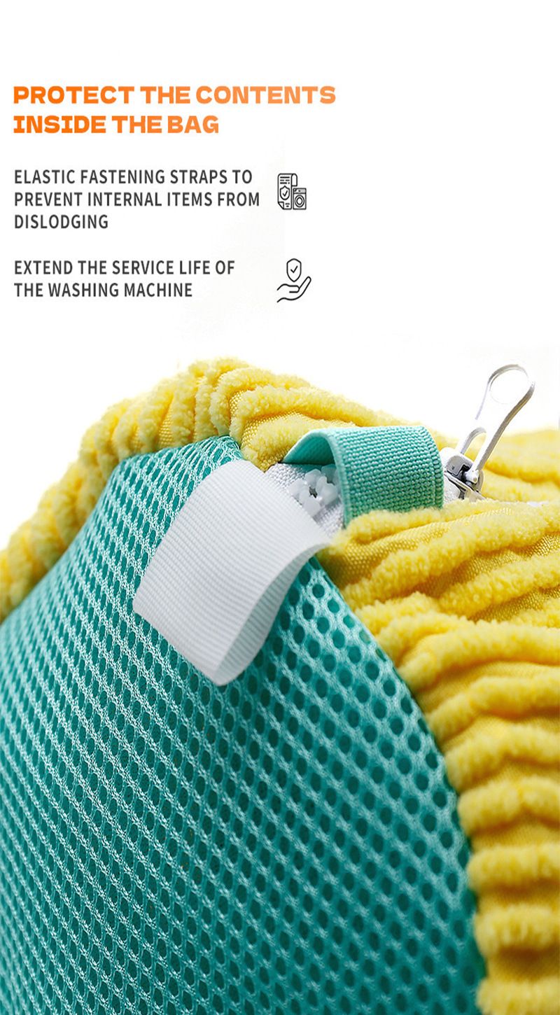 Neuer Lazy Brush Bag, spezieller Schuhwaschbeutel für die Waschmaschine, formstabil und handschonend, für die Haushalts-Schuhwäsche_voghion.com