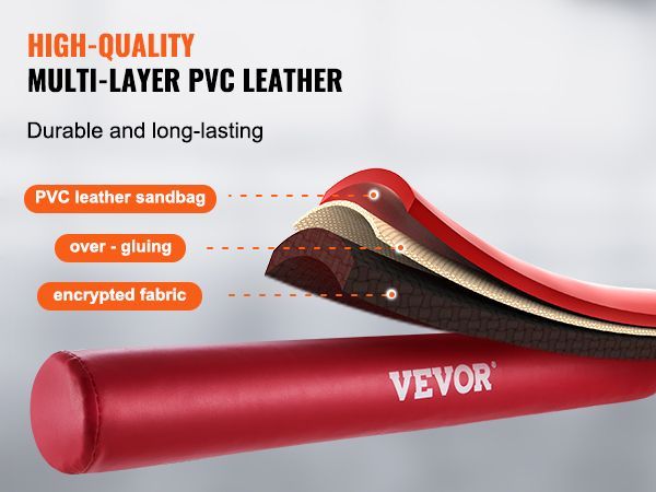 VEVOR Wall Mount Boxing Spinning Bar, Adjustable Punching Spinning Bar, Boxing Speed Trainer With Gloves, Red Reflex Boxing Bar, Boxing Training Equipment For Kickboxing, MMA, Stress Relief & Fitness_voghion.com