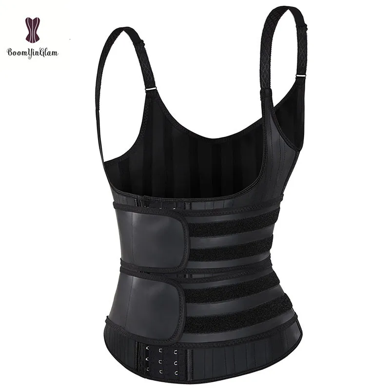 Waist Tummy Shaper Custom Big Size Sheath Corset And Bustier Fas Colombians Body Shapers Latex Vest With Waist Trainer_voghion.com