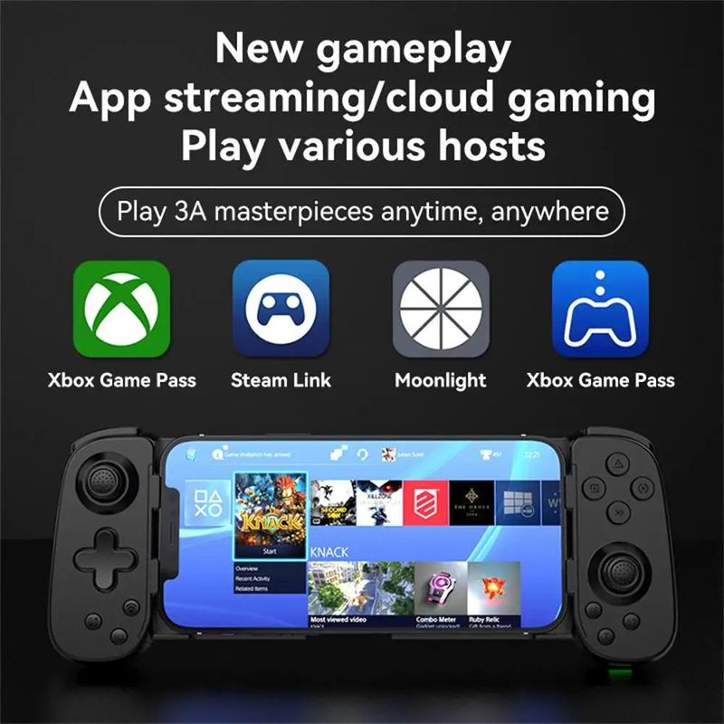 Manette de jeu sans fil extensible D6 B_voghion.com