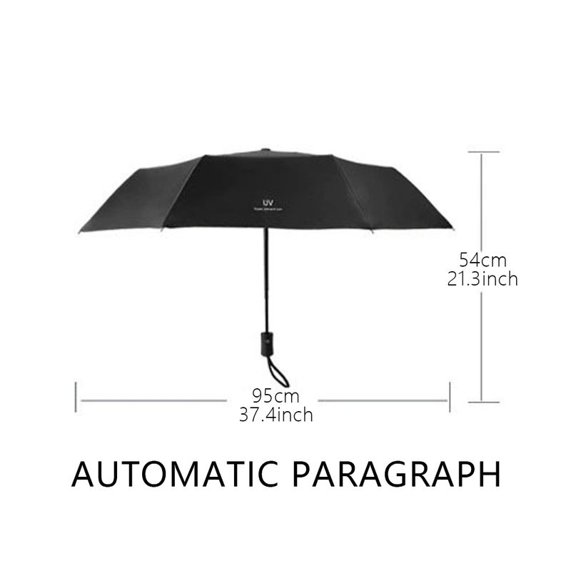 Student Essential Cartoon Umbrella - Auto Folding Sun/Rain_voghion.com