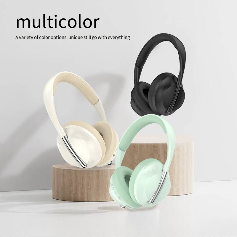 P7233 uz galvas valkājamas Bluetooth austiņas, bezvadu mūzikas austiņas, melna tehnoloģija, pilna komplekta stereoskopiskas austiņas, mērogojamas austiņas_voghion.com