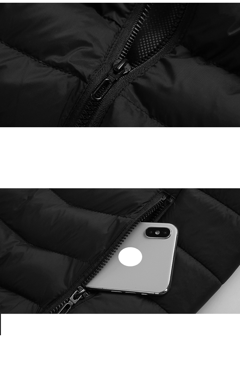 Unisex-Kleidung Winter intelligente elektrische Heizkleidung Heizjacke Konstanttemperatur-Baumwollkleidung USB-Heizung Konstanttemperatur-Kleidung_voghion.com