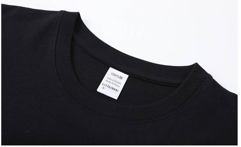 Sommer Herren Kurzarm T-Shirt Batik Wash To Make Old Punk National Tide T-Shirt_voghion.com