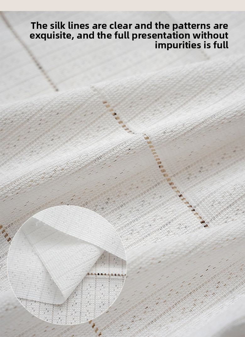 Foldable Room Divider Curtain 2025 - White Polyester Fabric Privacy Screen For Living Room, Bedroom, Study - Space Saving, No Drill_voghion.com