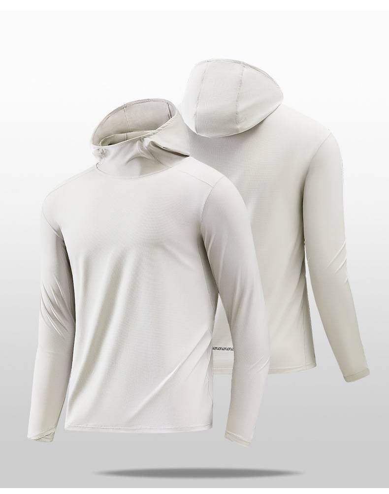 Felpa con cappuccio ad asciugatura rapida SwayneAutunno/Inverno, stesso stile, comoda maglia sportiva, maglietta da uomo a maniche lunghe ad asciugatura rapida per fitness e corsa_voghion.com