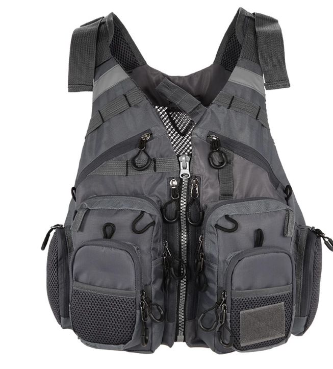 Fishing Flying Fishing, Outdoor Fishing Vest, Detachable And Adjustable_voghion.com