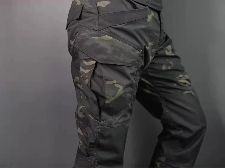 Traje táctico de rana para hombre, ropa Airsoft, Paintball militar, conjuntos de 2 piezas, camisas de asalto SWAT, policía de fuerzas especiales_voghion.com
