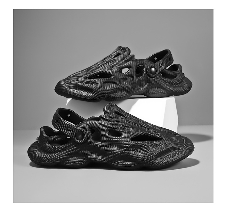 Sommer-Clogs für Herren – weich gepolsterte, wasserdichte Sandalen für Strand und Spaziergänge im Freien_voghion.com