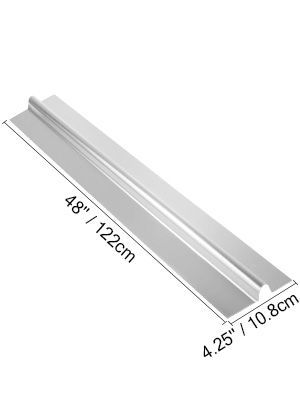 VEVOR PEX Heat Transfer Plates, 100 Pcs Box Radiant Heat Transfer Plates, 4 Ft Aluminum PEX Heat Transfer Plates, 1/2 Inch Heat Transfer Plates Designed For PEX Tubing_voghion.com