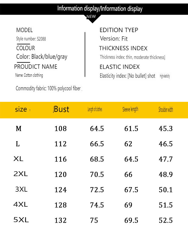 Vinter herrjacka i bomull förtjockad kalltät dunkappa i bomull varm jacka ny casual herrkläder grossist_voghion.com
