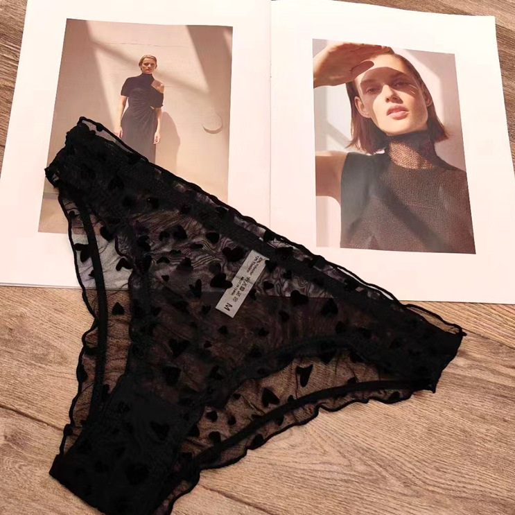 Damen Dessous Dreieck Cup ohne Stahlring Kleine Brust Sexy Push Up Dünne Glatte Unterwäsche BH-Set_voghion.com
