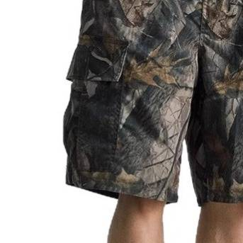 Men's Casual Camo Cargo Shorts – Japanese-Inspired Drawstring Utility Shorts With Breathable Cotton (Green, M-3XL)_voghion.com