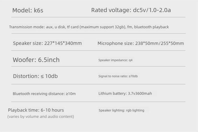 Hot Selling Karaoke Universele K-Song Home KTV Draagbare Bluetooth-luidspreker Geïntegreerde microfoon_voghion.com